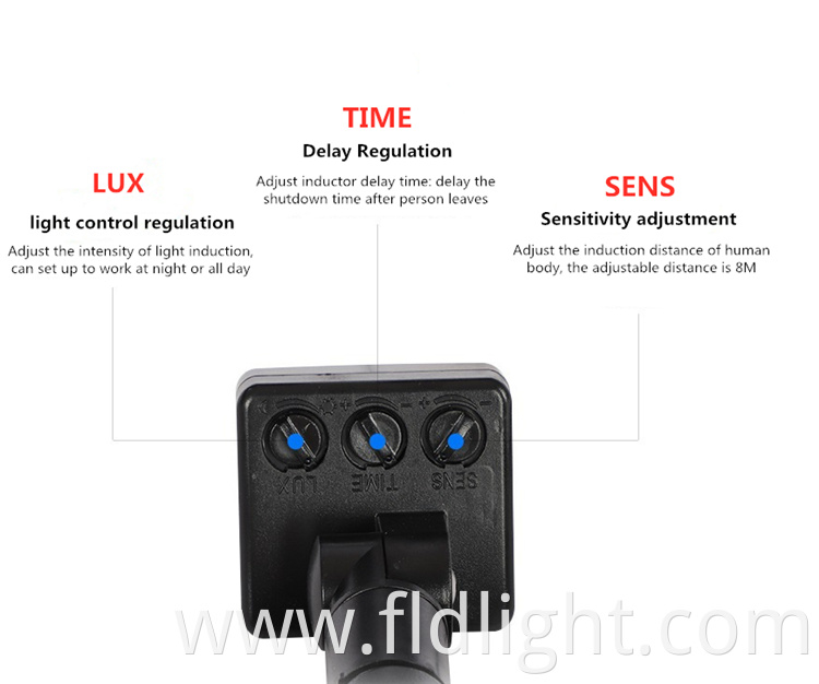 led sensor flood light 